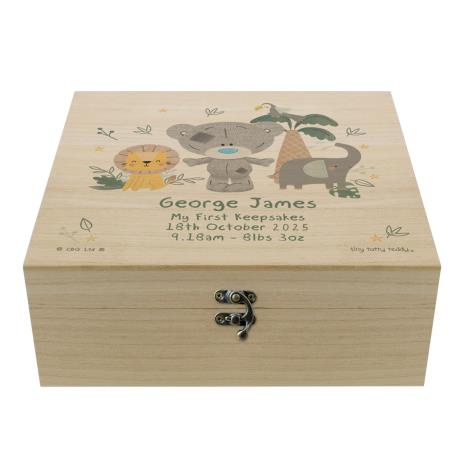 Personalised Tiny Tatty Teddy Jungle Animals Keepsake Box £26.99